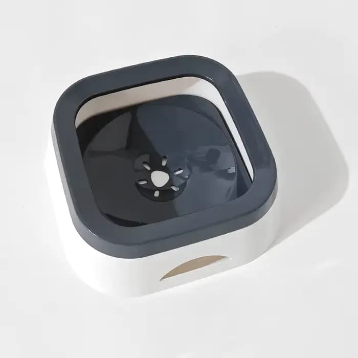 Bol d'eau potable pour chien, bol flottant à bouche Non mouillante pour chat sans déversement, distr