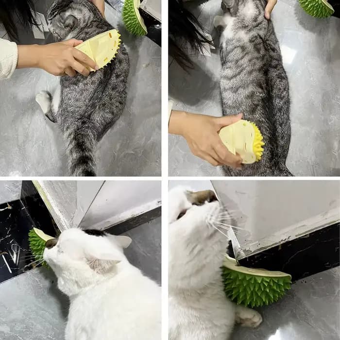 Masseur à gratter pour chat, brosse pour animaux de compagnie, élimine le peigne à cheveux, Table de