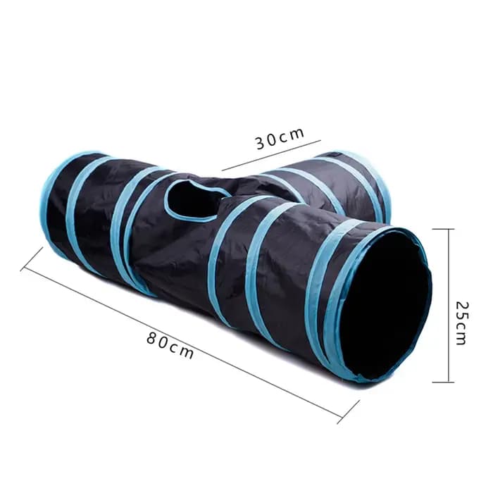 Tube tunnel pour chat, jouets pliables pour chaton drôle, formation interactive pour chat, jeux d'an