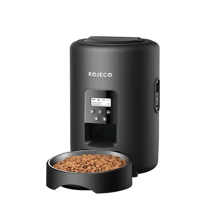 ROJECO 2L mangeoire automatique pour animaux de compagnie intelligente chat nourriture Kibble distri