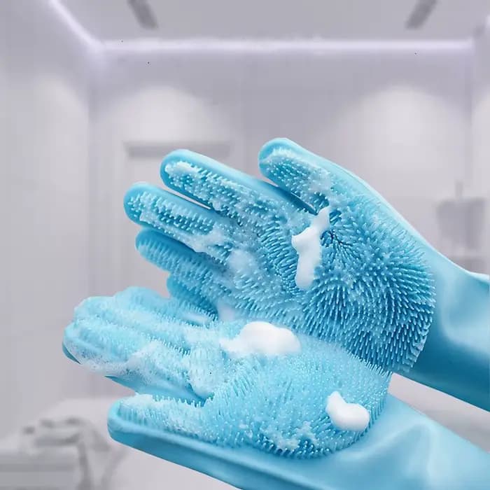 Gants de nettoyage de toilettage pour animaux de compagnie, pour chien et chat, shampoing de bain, é