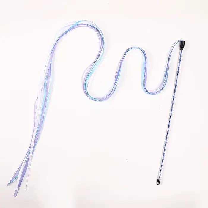 Jouet interactif pour chat, tige à taquiner avec corde pour chats à mâcher et à chasser, jouet Tease