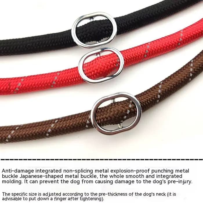 Harnais de collier réglable, laisse pour chien, laisse en Nylon pour animaux de compagnie, ceinture