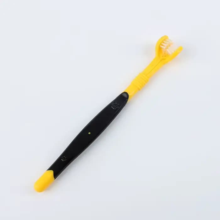 Brosse à dents de nettoyage pour animaux de compagnie, beauté pour chat et chien, brosse à dents à 3