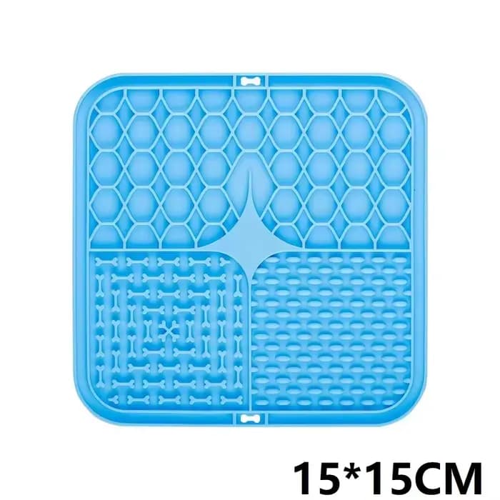 Tapis en Silicone pour animaux de compagnie, assiette de nourriture lente pour chiens, bain, distrac