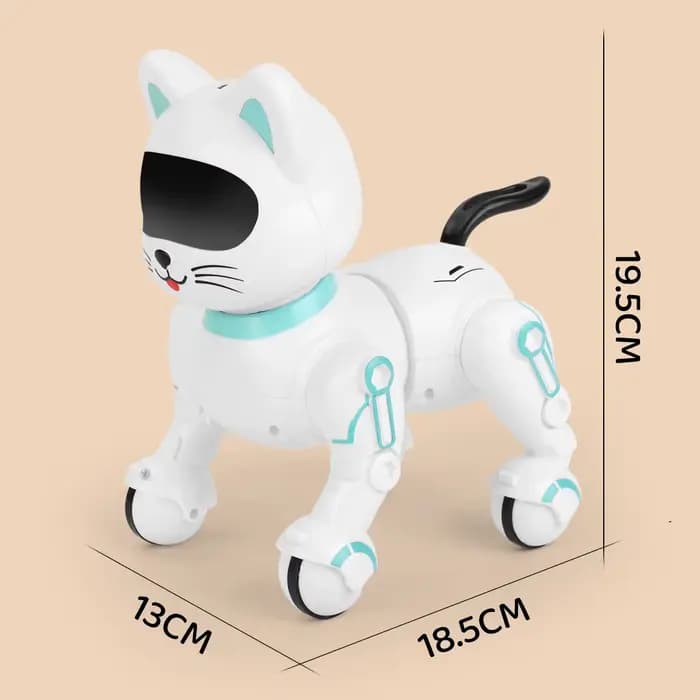 Nouveau Chat Mécanique Intelligent Télécommandé pour Enfants, Robot Électrique Garçon, Jouet Interac