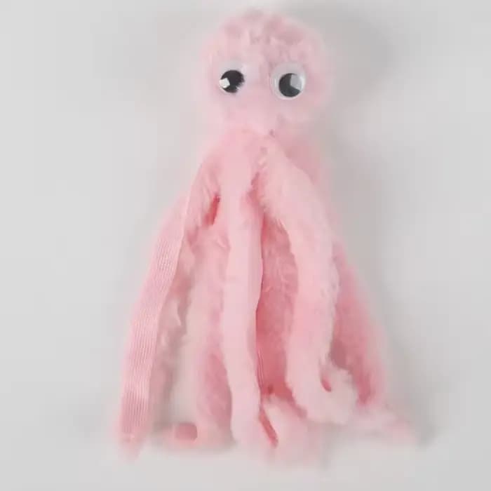 Jouet en peluche poulpe pour chat, fournitures mignonnes pour animaux de compagnie avec herbe-aux-ch
