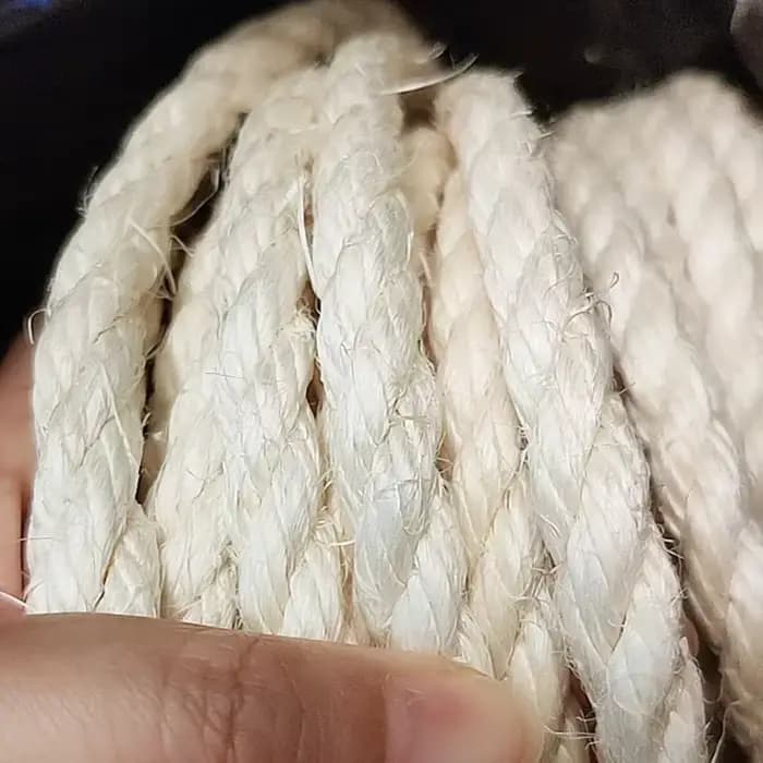 Corde en Sisal naturelle pour arbre à chat, poste à gratter, corde de remplacement pour protéger le