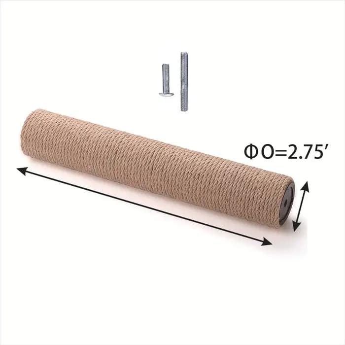 Poteau à gratter pour chat, bricolage, poteau de remplacement pour arbre à chat, tour à chat, meuble