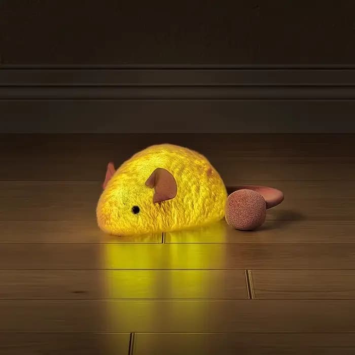 Nouveau souris interactive en peluche chat à mâcher jouets ennui interactif jouets en peluche chaton
