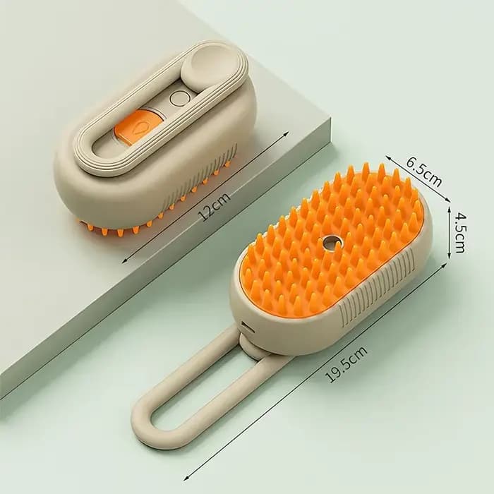 Brosse à poils pour chat, brosse à vapeur pour chat, brosse de nettoyage électrique, gant pour chien