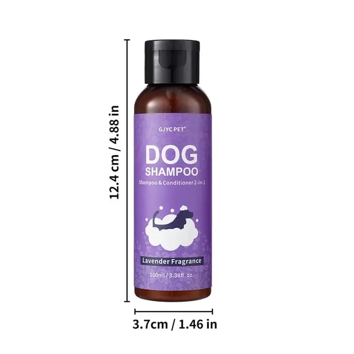 Shampoo pour animaux hypoallergénique chiens chats - Parfum naturel à la lavande Nettoyage en profon