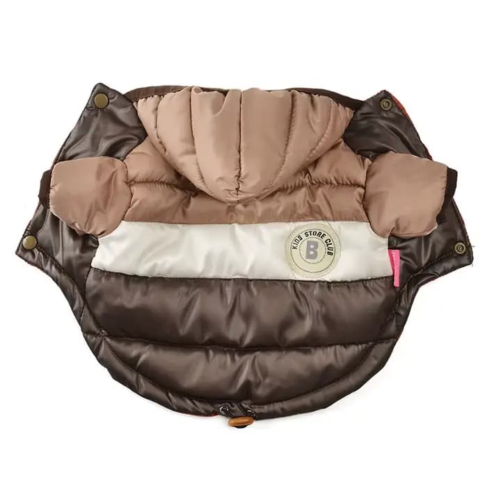 Vêtements d'hiver épais pour chiots, veste en coton brillante pour chien, manteau imperméable pour a