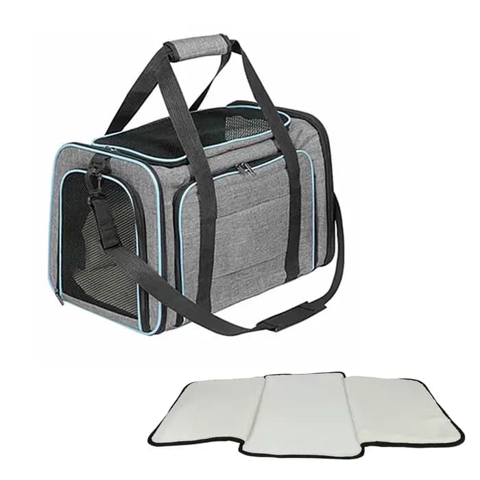 Sac de transport portable pour animaux de compagnie, fournitures pour animaux, sac de voyage pour ch