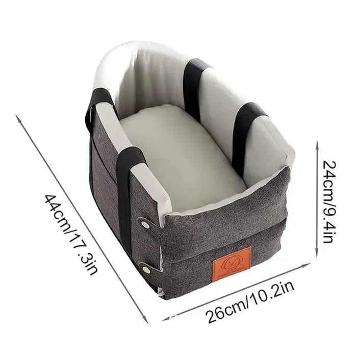 Siège de voiture Portable pour chien et chat, compagnon de voyage, sécurité, lit de voiture pour ani