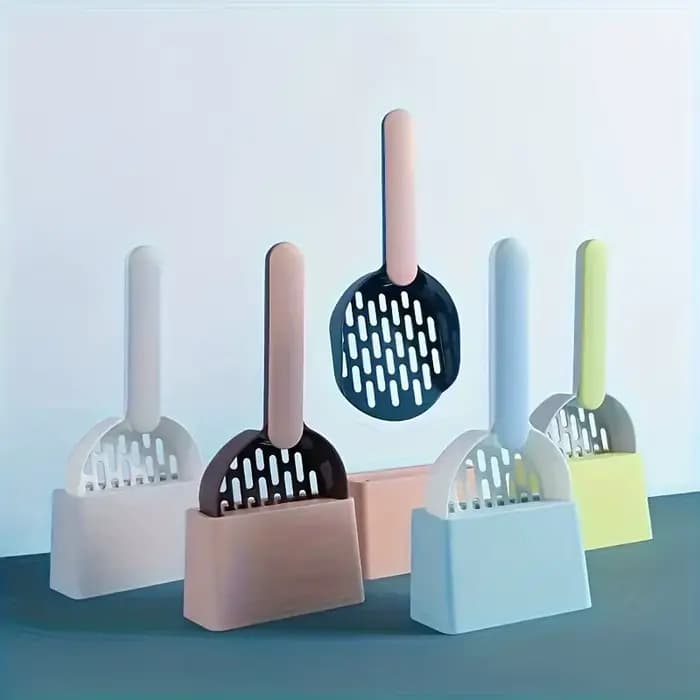 Ensemble de pelles à litière pour chat