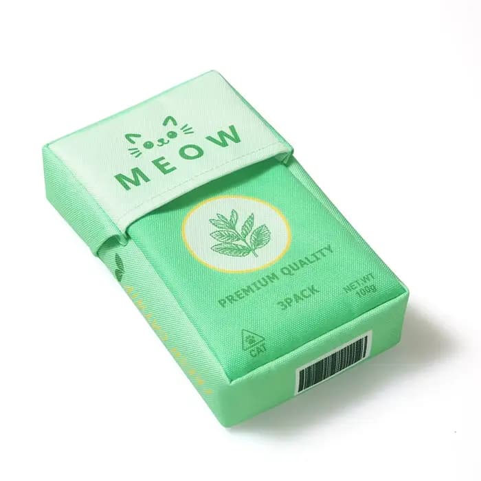 Jouet à mâcher pour chat en forme de cigarette à la menthe pour le plaisir personnel, soulage l'ennui, nettoie les dents, bâtonnet de chat pour stimuler et moudre leurs dents