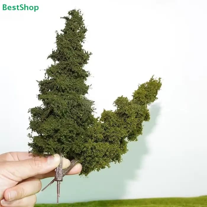 〔R〕Ensemble de piniers miniatures de 14-21 cm : Arbres réalistes pour diorama