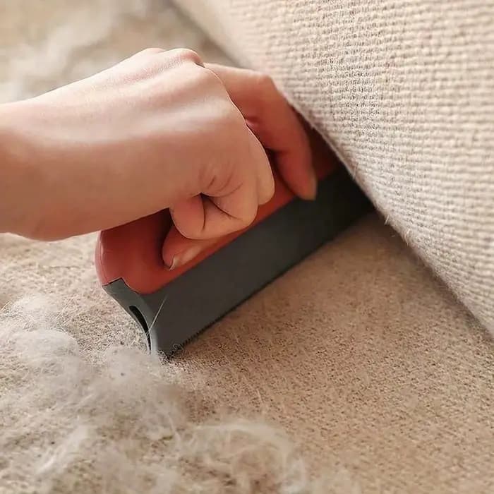 Brosse efficace pour enlever les poils d'animaux pour chats et chiens - Élimine en douceur la laine et nettoie la fourrure pour une maison bien rangée et propre