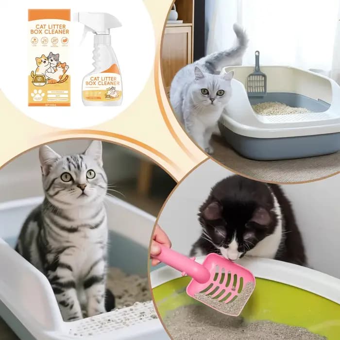 Spray désodorisant pour litière pour chat 120ml