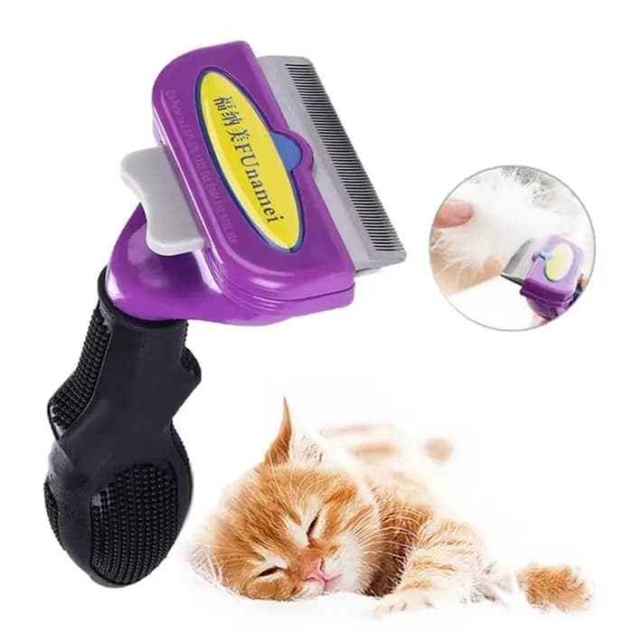 Brosse de toilettage pour animaux de compagnie, peigne d'épilation pour chiens et chats, peignes de Massage pour perte de poils de chat, brosse de nettoyage pour chat
