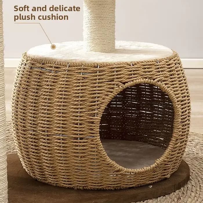 Arbre à chat en bois massif