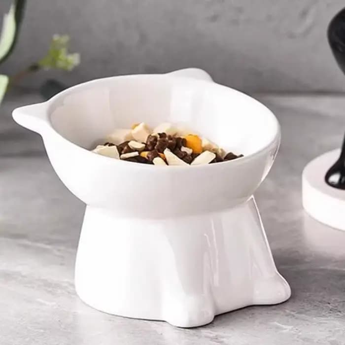 Bol anti-renversement pour nourriture et eau pour chat