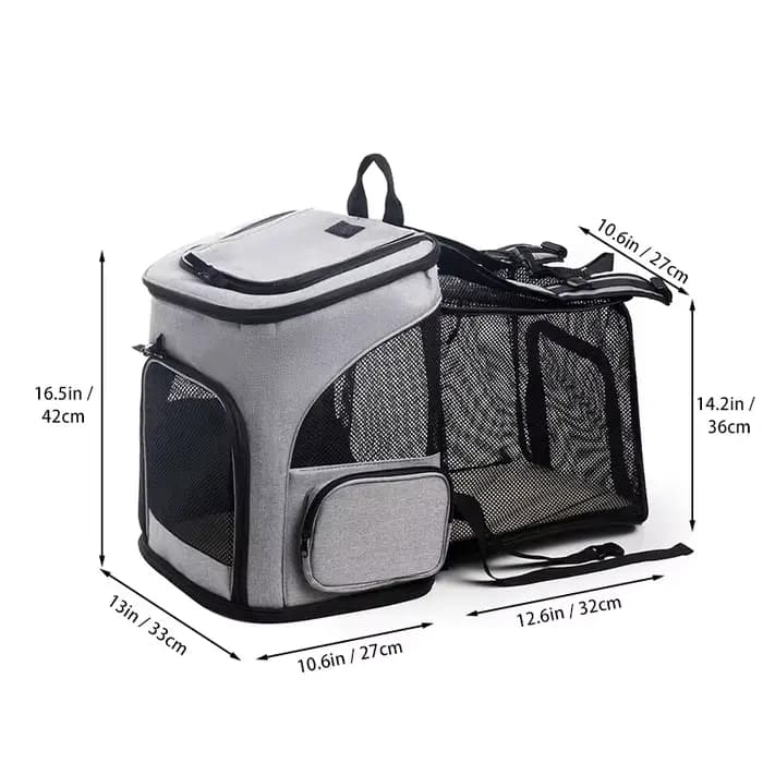 Sac à dos de Transport respirant pour animaux de compagnie