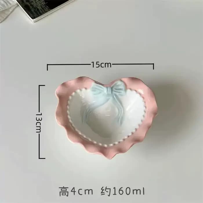 Bols pour chat d'amour bol en céramique de grand calibre animaux de compagnie chiots mignons chatons
