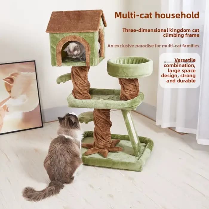 Arbre à chat de luxe de 41 pouces