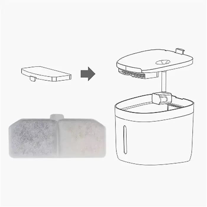 Filtre de fontaine à eau pour animaux de compagnie, accessoires de filtre remplaçables, fournitures pour chats, 12 pièces
