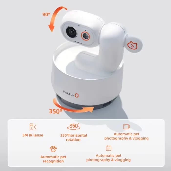 Caméra de vlog pour chat Ai