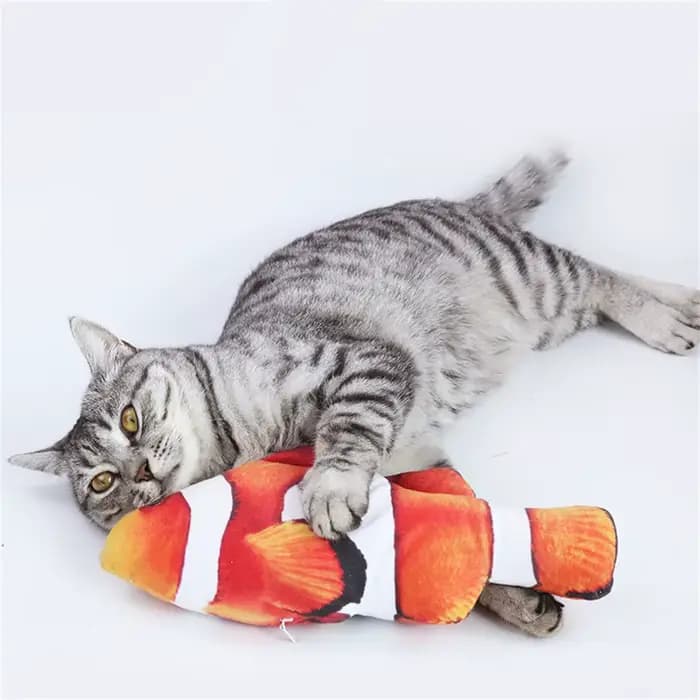 Chat poisson jouet