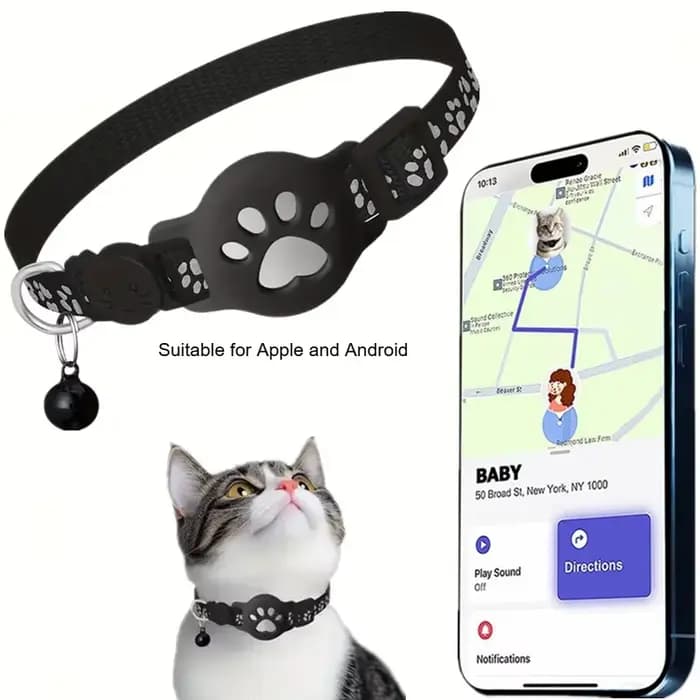 Colliers GPS intelligents pour chats
