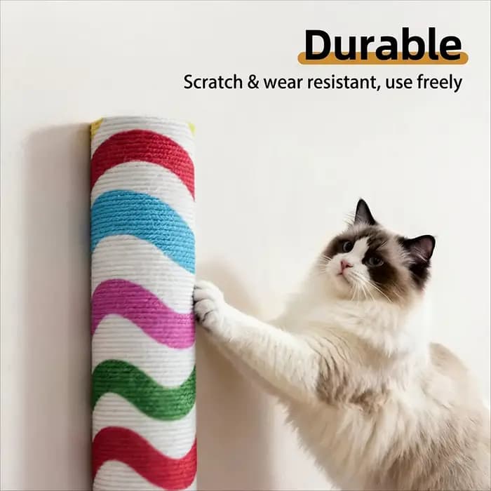 Poteaux à gratter pour chats autocollants pour le plaisir et la relaxation des animaux de compagnie