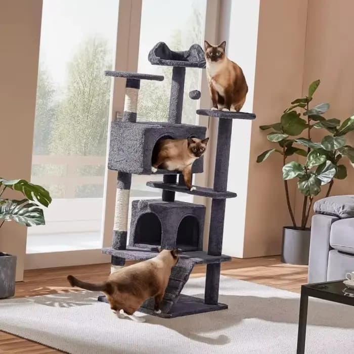 Arbre à chat, mobilier de luxe