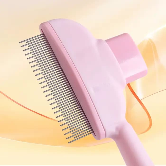 Brosse pour chat à poils courts et longs