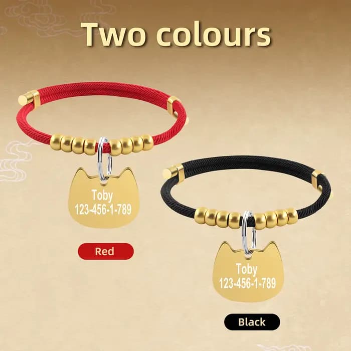 Collier personnalisé pour animaux de compagnie
