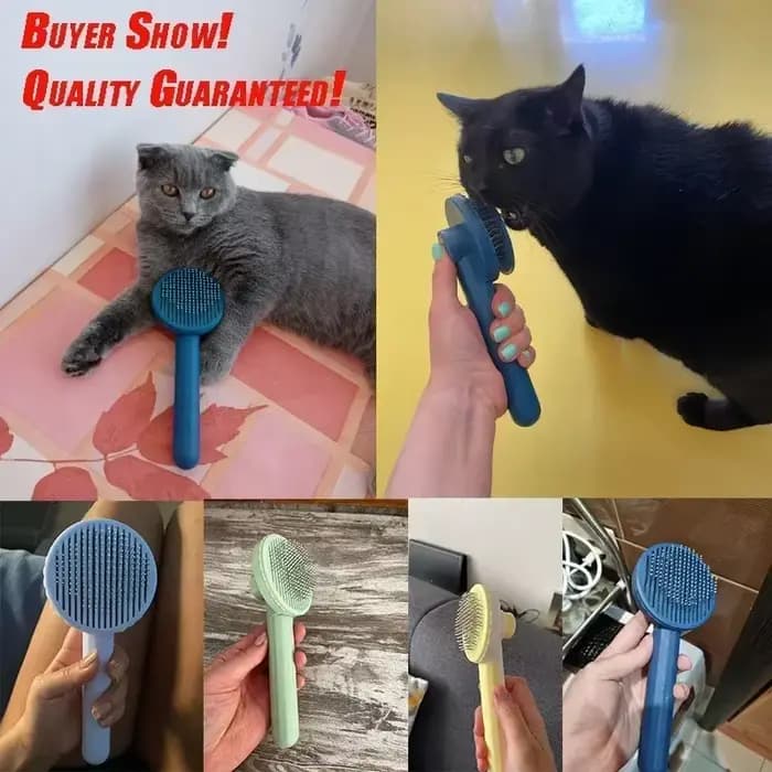 Brosse pour chat, brosse de toilettage pour animaux de compagnie