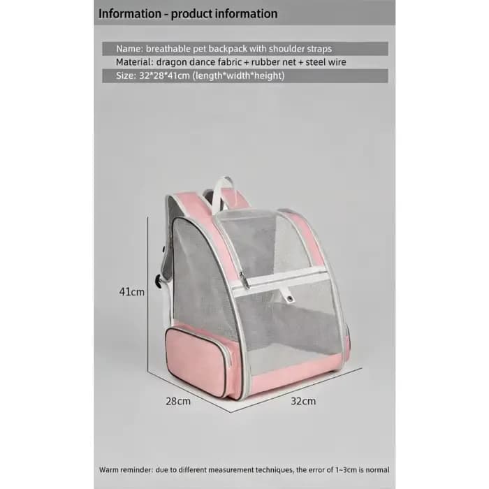 Sac de transport pour animaux de compagnie