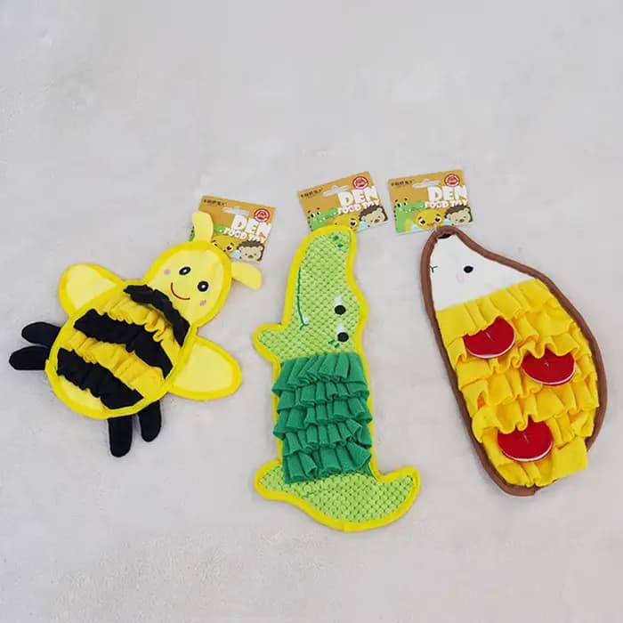 Jouet de puzzle coule en forme de crocodile pour animaux de compagnie