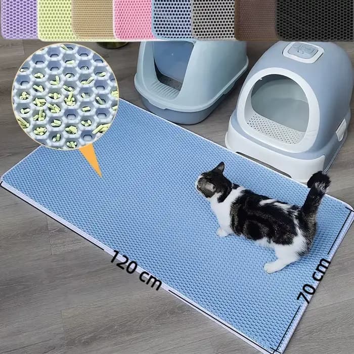 Tapis de litière pour chat extra large