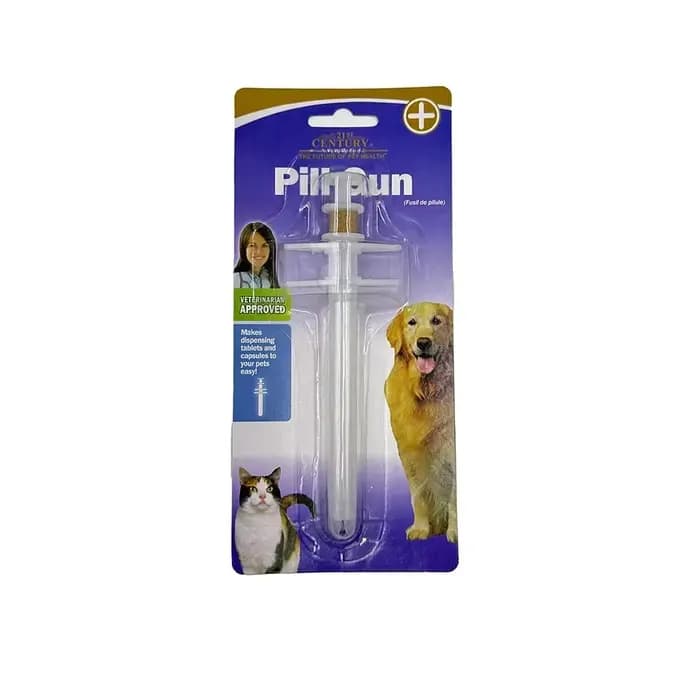 Seringue pour animaux de compagnie chat chien médecine mangeoire comprimé pilule pistolet