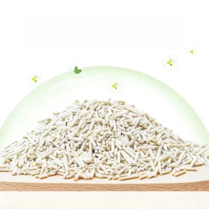 Litière en tofu pour chat