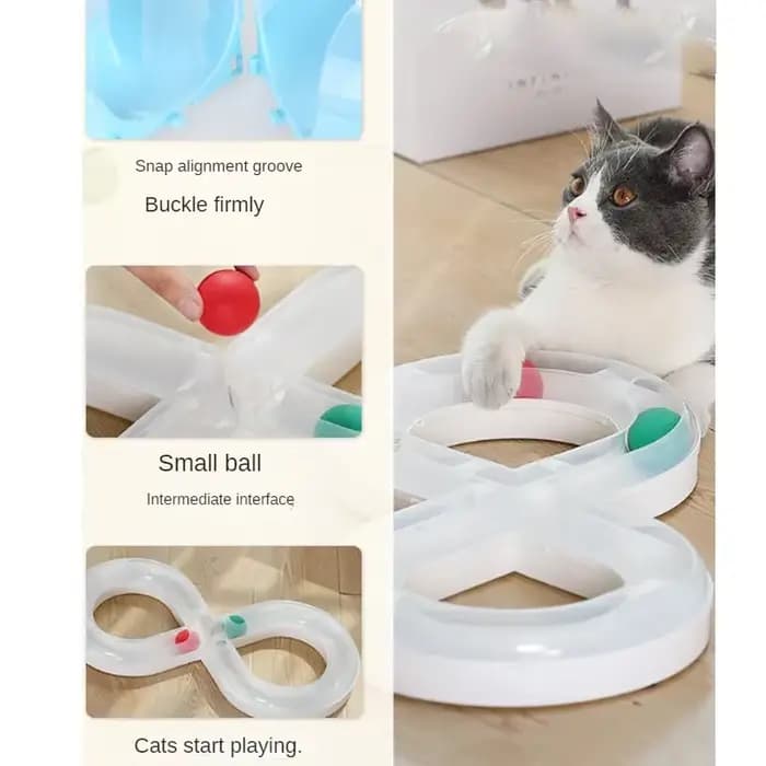 TJavier-Jouet domestique coloré pour chat