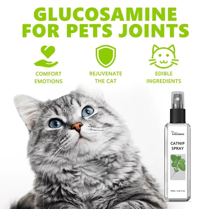 Spray d'herbe à chat pour chats