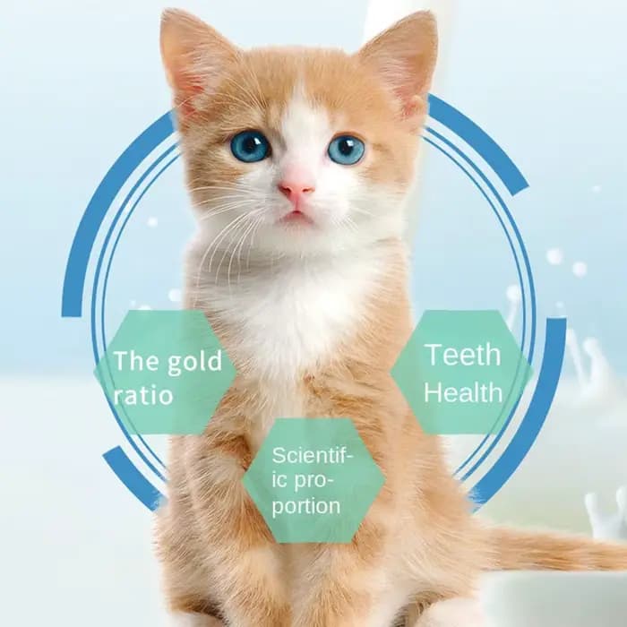Bâton de meulage des dents d'herbe de chat