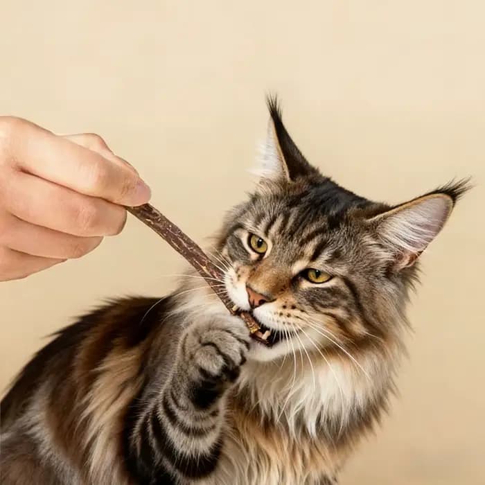 Fournitures pour chaton à mâcher à base de plantes naturelles pour chat