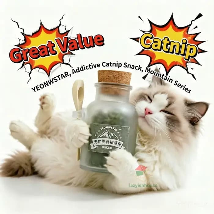 Mélange de Catnip Bio Premium Sûr