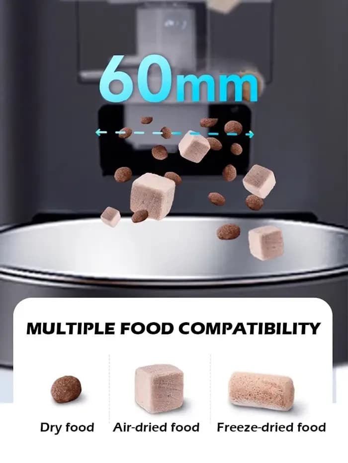 Furpipi 8L mangeoires automatiques intelligentes pour chat avec caméra HD 1080P 5G WiFi mangeoire pour animaux de